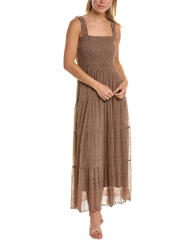Women's Outfit For The Office Max Studio Gauze Maxi Dress