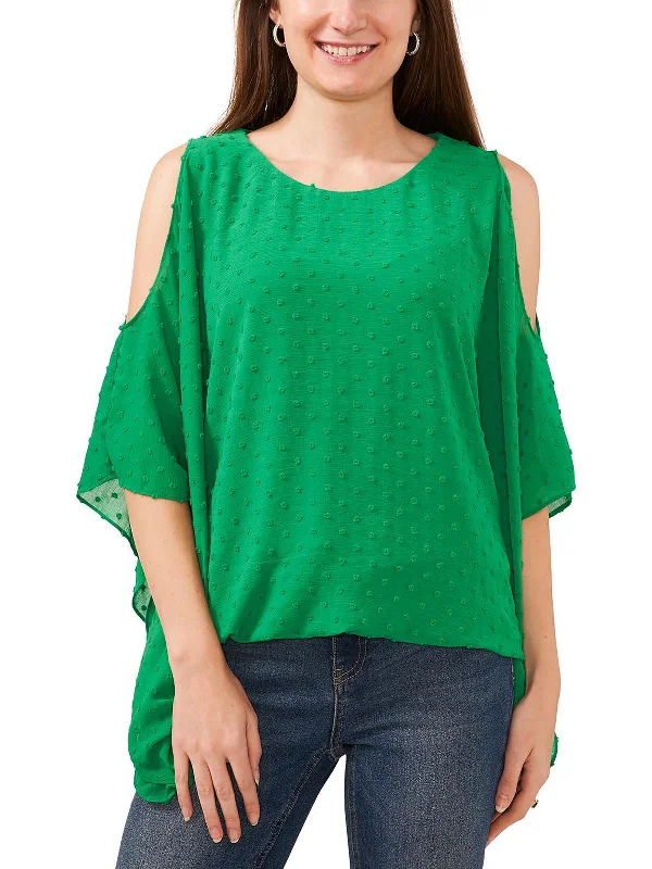 Stylish And Comfortable Clothing For Women Womens Round Neck Dressy Cold Shoulder