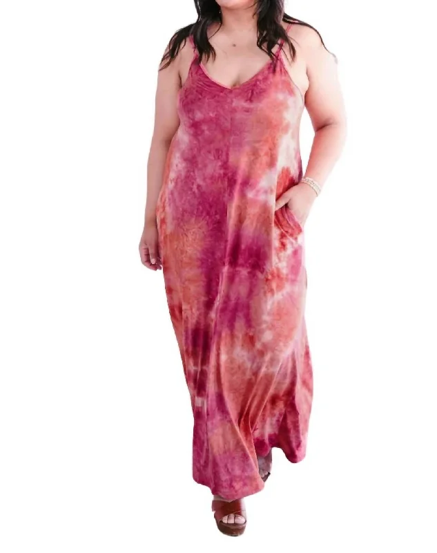 Everyday Fashion Saturday Afternoon Maxi Dress In Multi