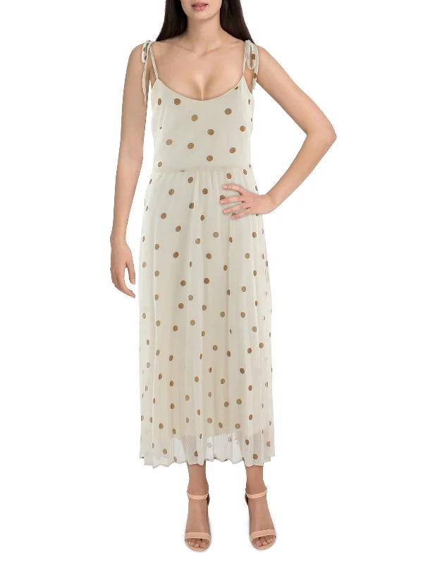 Chic Women's Clothing Online Womens Polka Dot Long Maxi Dress