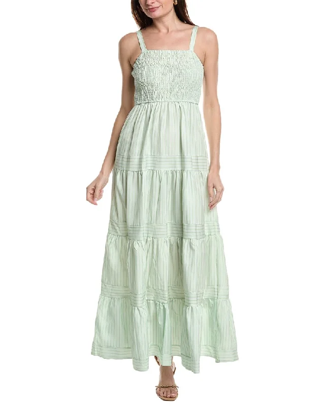 Women's Night-Out Clothes Maison Maar Smocked Maxi Dress