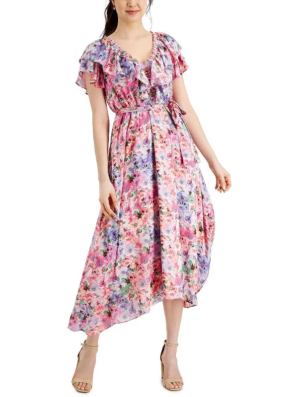 Clothes For Woman Womens Belted Long Maxi Dress