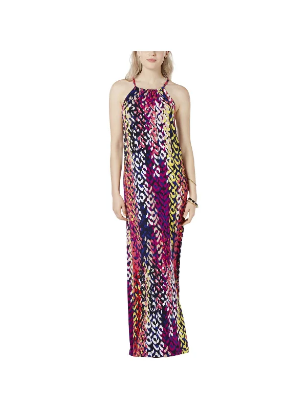 Women's Charming Outfit For Events Milian Womens Sleeveless Halter Maxi Dress