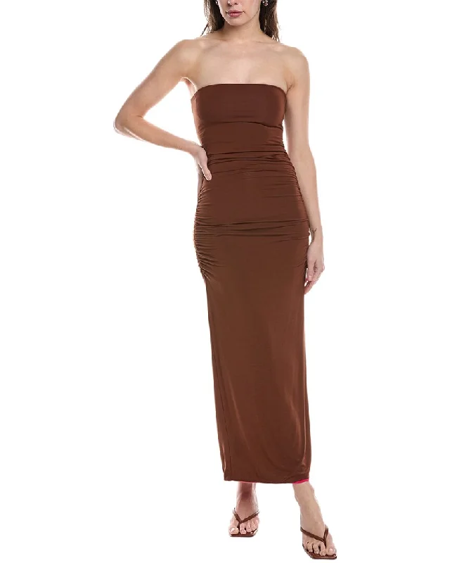Stylish Women's Garments For Holidays Chaser Straight Across Maxi Dress