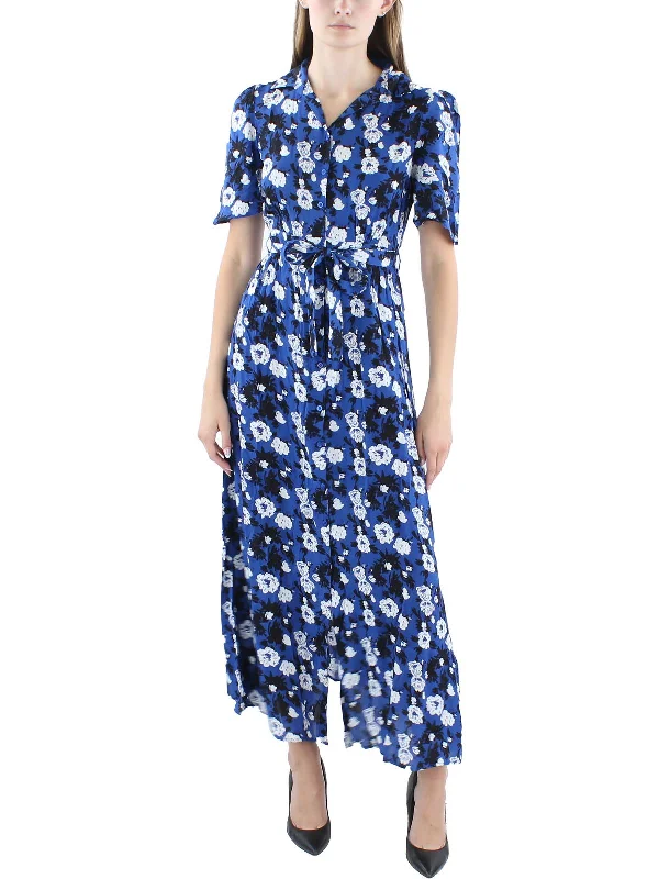 Fashion Women's Clothing Womens Long Short Sleeve Maxi Dress