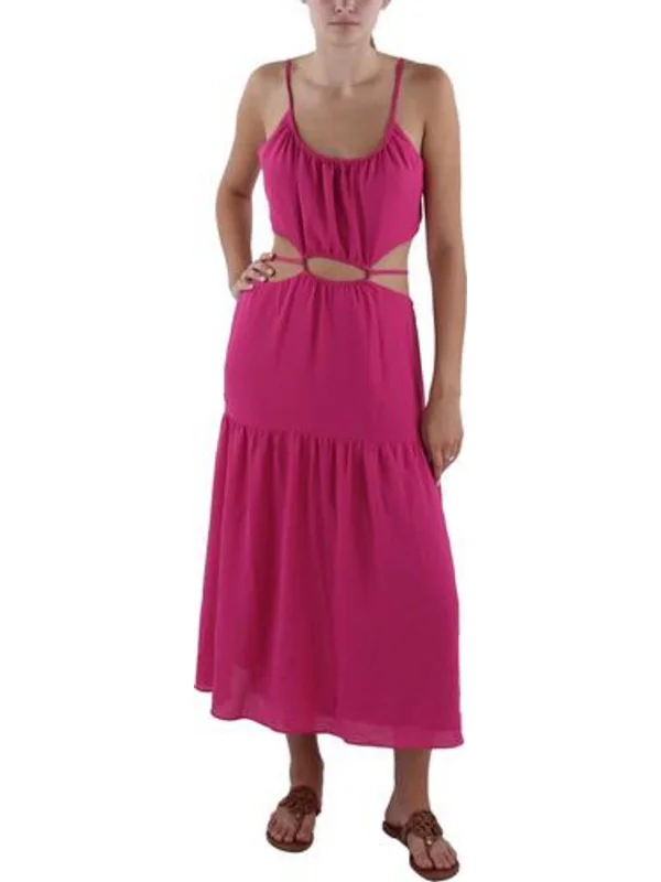 Timeless Women's Fashion Styles Womens Cutout Long Maxi Dress