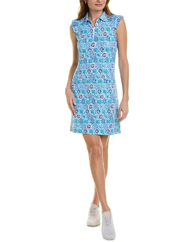 Affordable Trendy Clothes For Women IBKUL Ruffle Sheath Dress