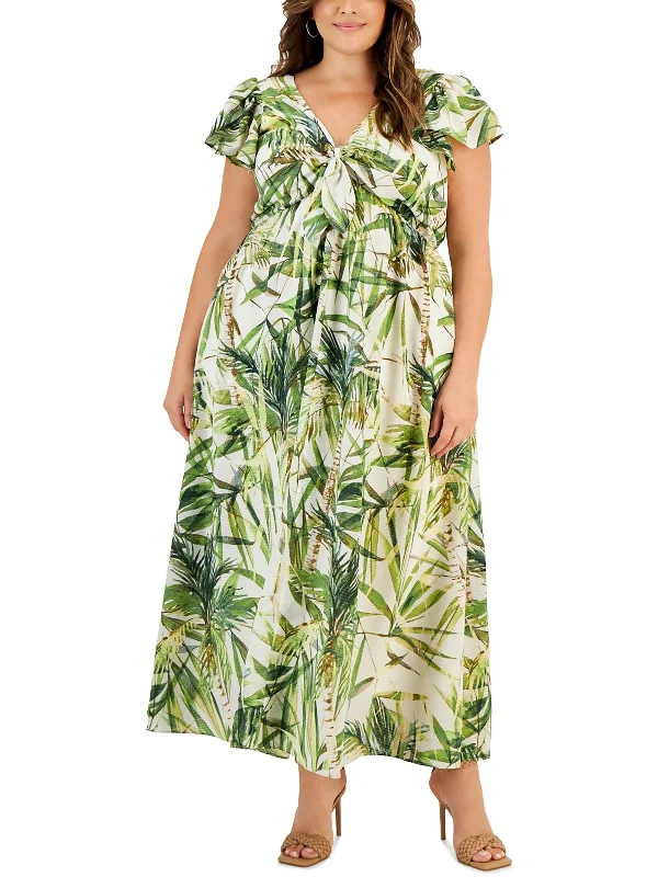Online Boutiques Plus Womens trp Polyester Maxi Dress