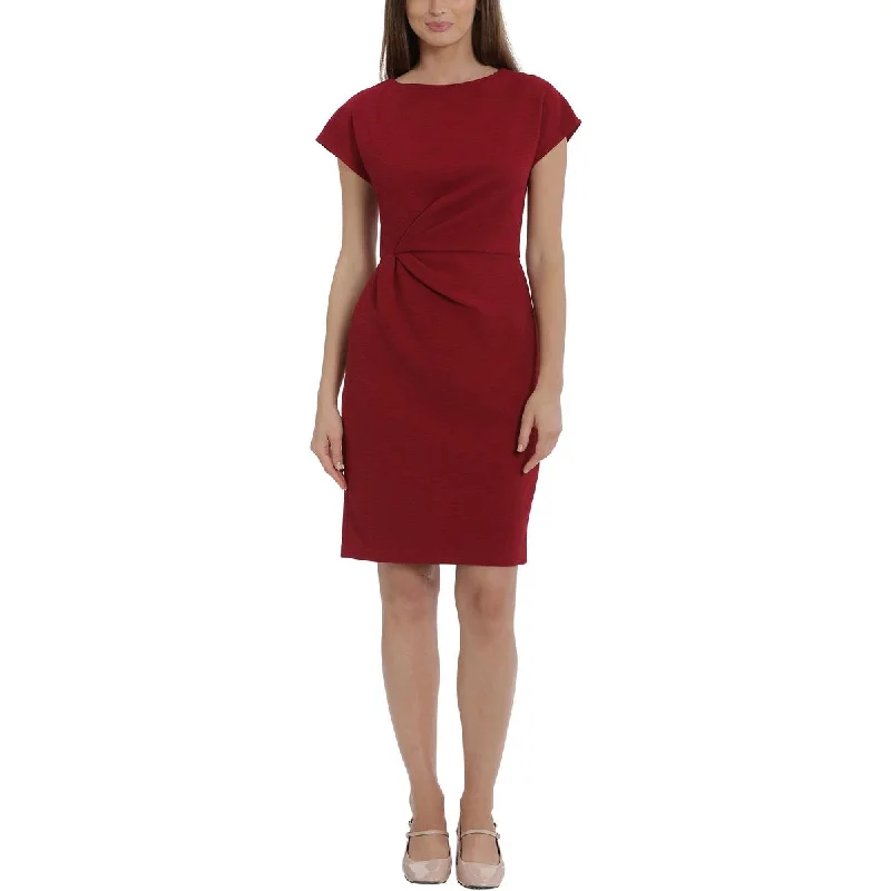 Women's Clothes for All-Day Comfort and Style Womens Ruched Sleeveless Sheath Dress
