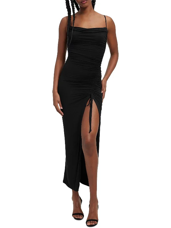 Women's Clothing For Special Occasions Womens Long Ruched Maxi Dress