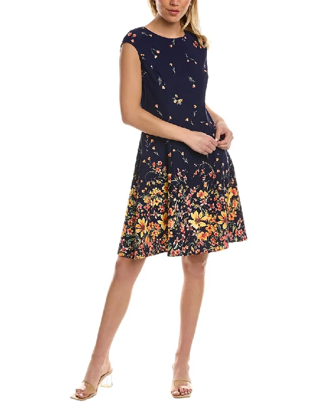 Comfortable Casual Wear London Times A-Line Dress