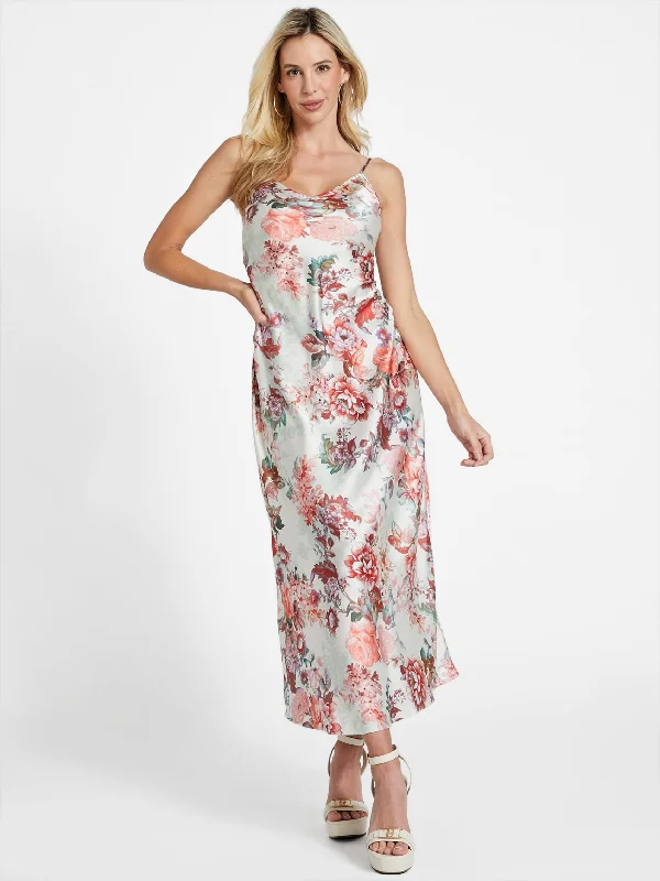 Women's Travel Garments Joseline Satin Slip Dress