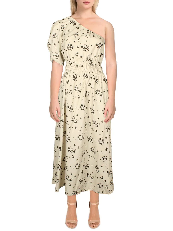Women's Everyday Clothes Womens Smocked Long Fit & Flare Dress