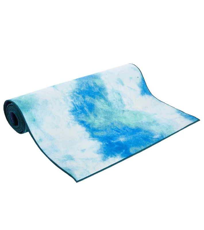 Aurorae Synergy Tie Dye Hot Yoga Mat 72" 5mm Tahiti Tide