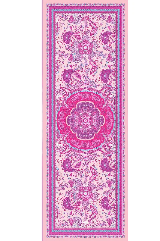 Find Your Flow With Our Yoga Sale Eco Luxe Magic Carpet Paisley Pink