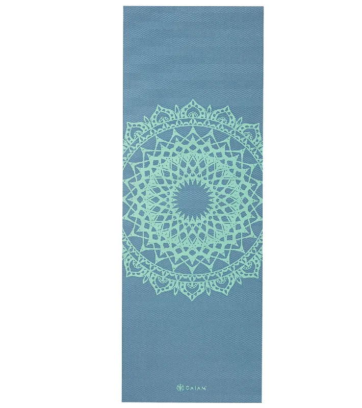 Gaiam 5mm Printed Yoga Mat Shadow Marrakesh