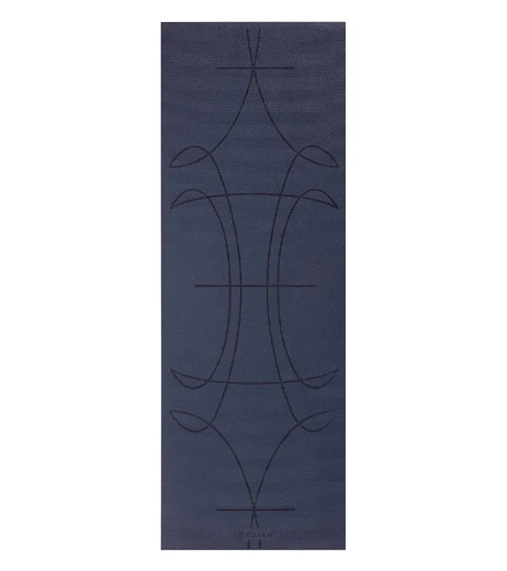 Gaiam Alignment Yoga Mat, 4mm