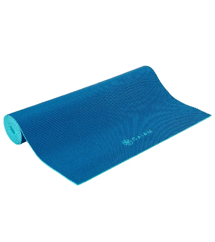 Gaiam Classic Dual Color Yoga Mat 68" 4mm Open Sea