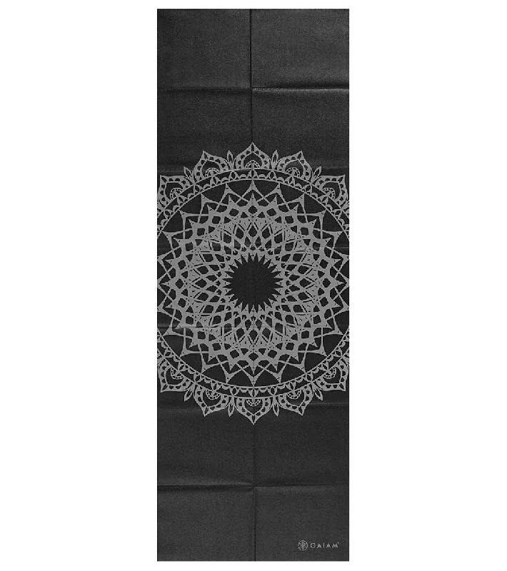 Gaiam Foldable Yoga Mat 68" 2mm Mdinight Marrakesh