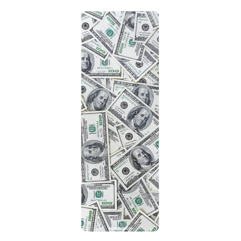 Premium Yoga Accessories At Reduced Prices GearBunch 100 Dollar Bills Yoga Mat