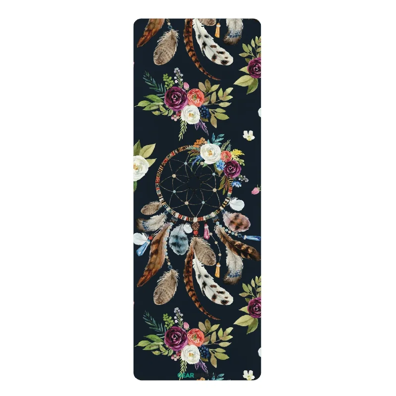 Your Yoga Routine, Upgraded For Less GearBunch Boho Dreamcatcher and Flowers Yoga Mat Your Yoga Routine, Upgraded For Less GearBunch Boho Dreamcatcher and Flowers Yoga Mat