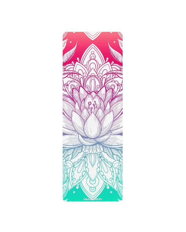 Feel Grounded With Yoga Mats At Discounted Prices GearBunch Bright Lotus Yoga Mat