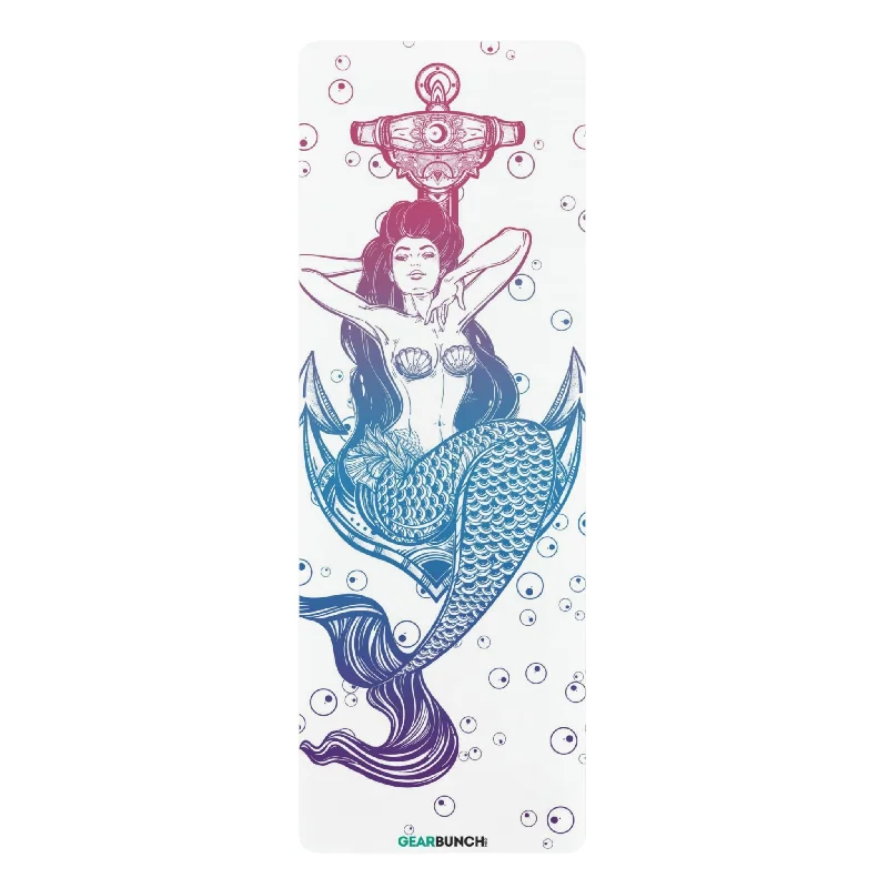 Feel The Difference With Premium Yoga Gear Deals GearBunch Bright White Mermaid Yoga Mat Feel The Difference With Premium Yoga Gear Deals GearBunch Bright White Mermaid Yoga Mat