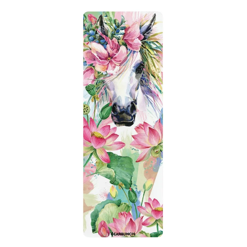 Limited-Time Sale On Premium Yoga Gear GearBunch Colorful Horse Yoga Mat