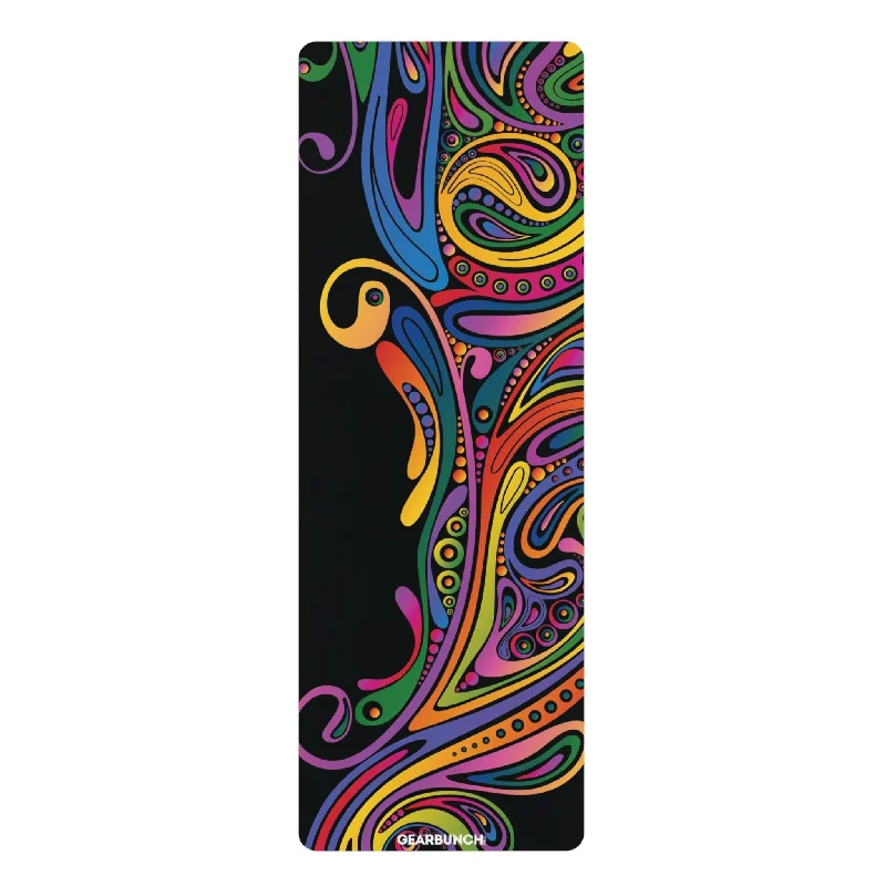 Comfort, Quality, And Savings In Every Pose GearBunch Colorful Swirl Yoga Mat