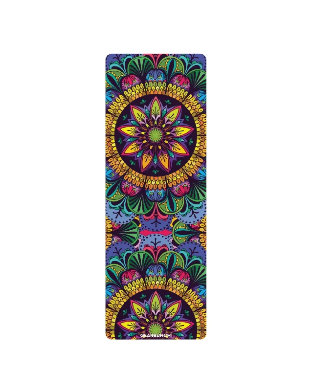 The Perfect Fit For Your Yoga Journey, Now On Sale GearBunch Colorful Yellow Mandala Yoga Mat The Perfect Fit For Your Yoga Journey, Now On Sale GearBunch Colorful Yellow Mandala Yoga Mat
