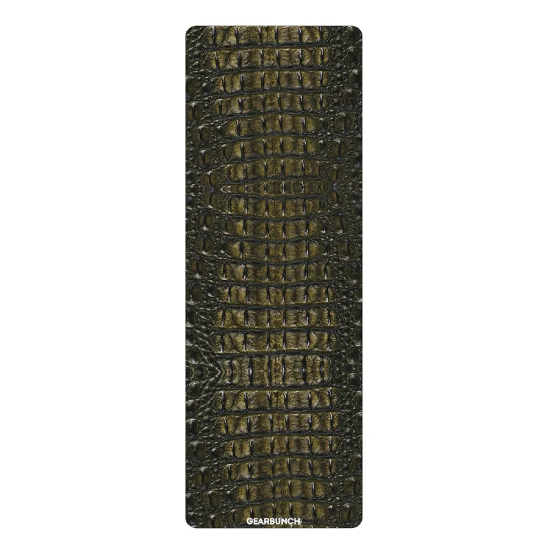 Your Perfect Yoga Essentials Now On Sale GearBunch Crocodile Skin Yoga Mat