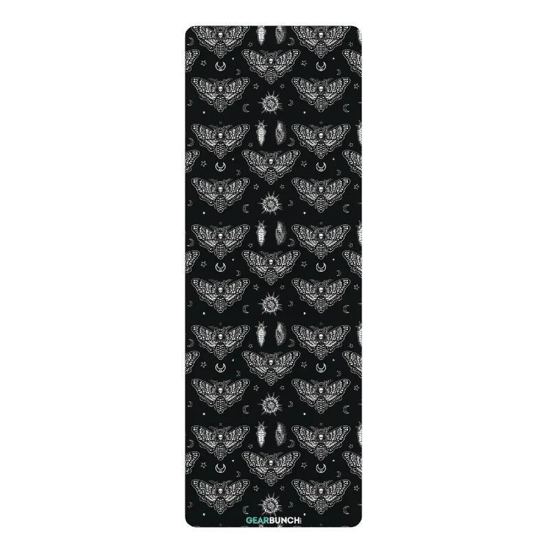 Elevate Your Yoga Journey With Special Deals GearBunch Dead Head Moth Yoga Mat