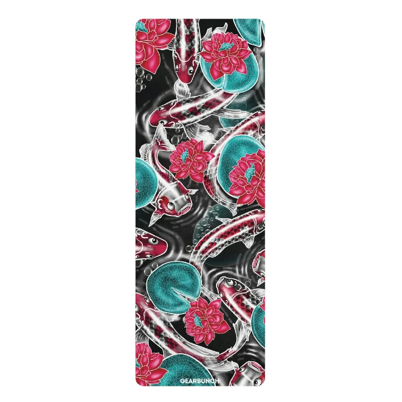 Flow Into Savings On Top Yoga Products GearBunch Multicolored Koi Fish Yoga Mat