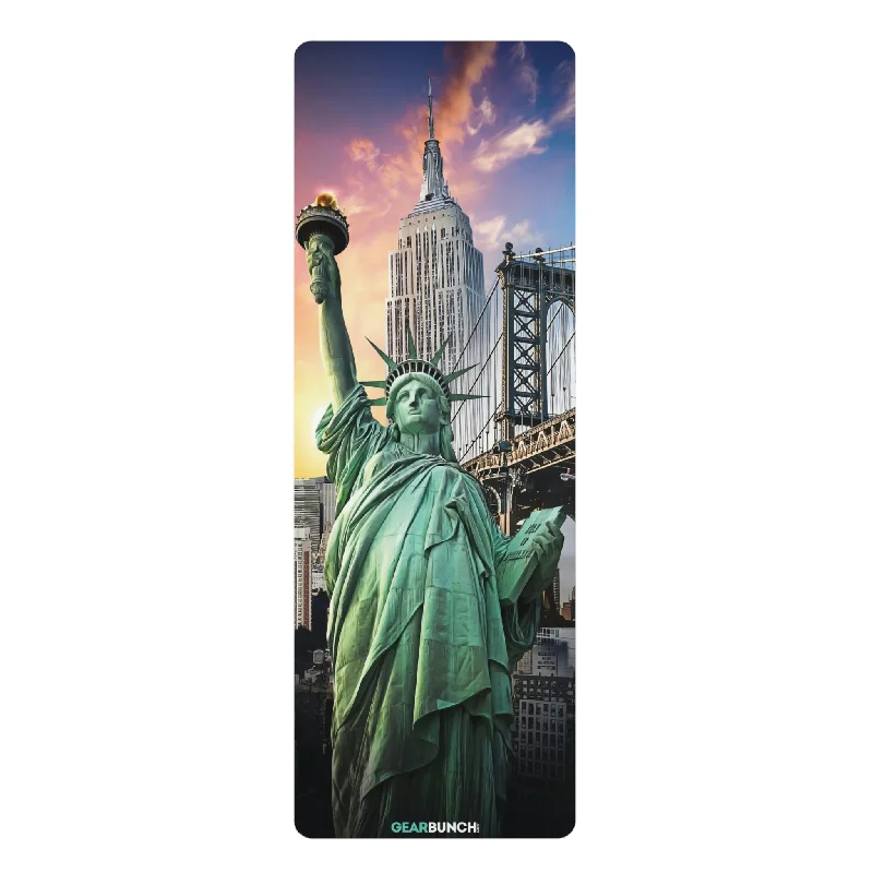 Breathe Deeper, Save Bigger On Yoga Must-Haves GearBunch NYC Statue of Liberty Yoga Mat Breathe Deeper, Save Bigger On Yoga Must-Haves GearBunch NYC Statue of Liberty Yoga Mat