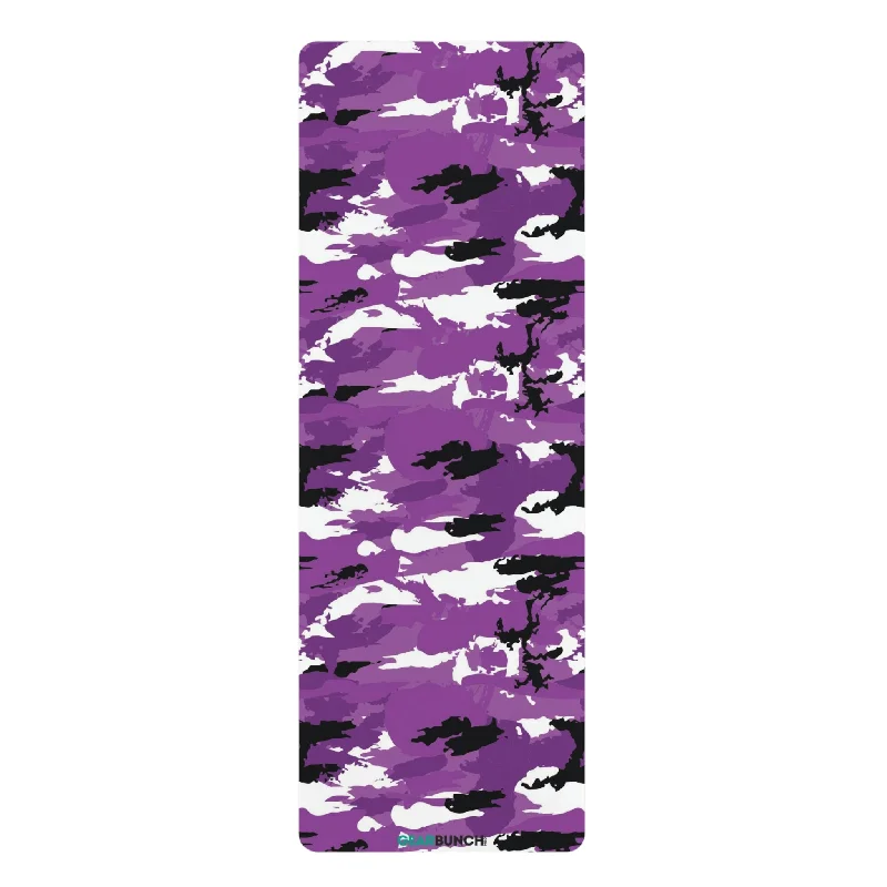 Relax, Restore, And Save On Yoga Essentials GearBunch Purple Camo Yoga Mat