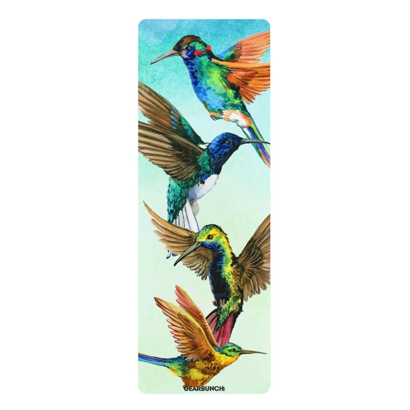 Stretch, Relax, And Save On Yoga Essentials GearBunch Watercolor Hummingbirds Yoga Mat Stretch, Relax, And Save On Yoga Essentials GearBunch Watercolor Hummingbirds Yoga Mat