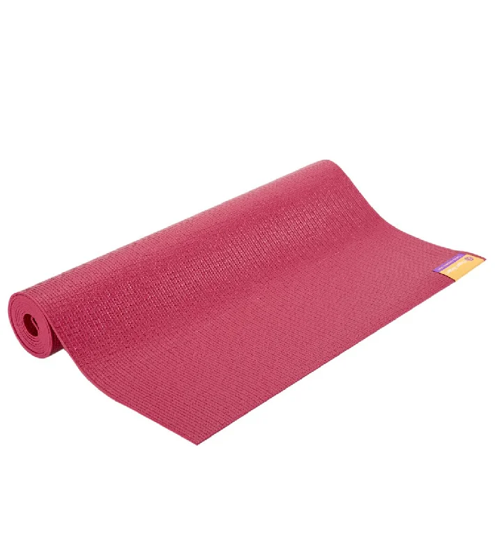 Hugger Mugger Tapas Original Long Yoga Mat 74" 3mm Raspberry