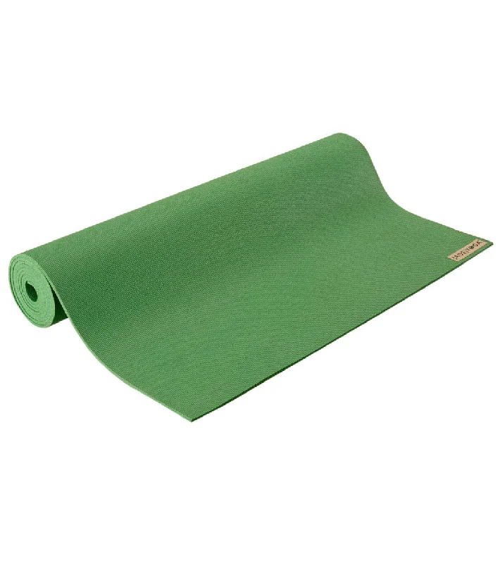 Jade Yoga Harmony Natural Rubber Yoga Mat 71" 5mm Jungle Green