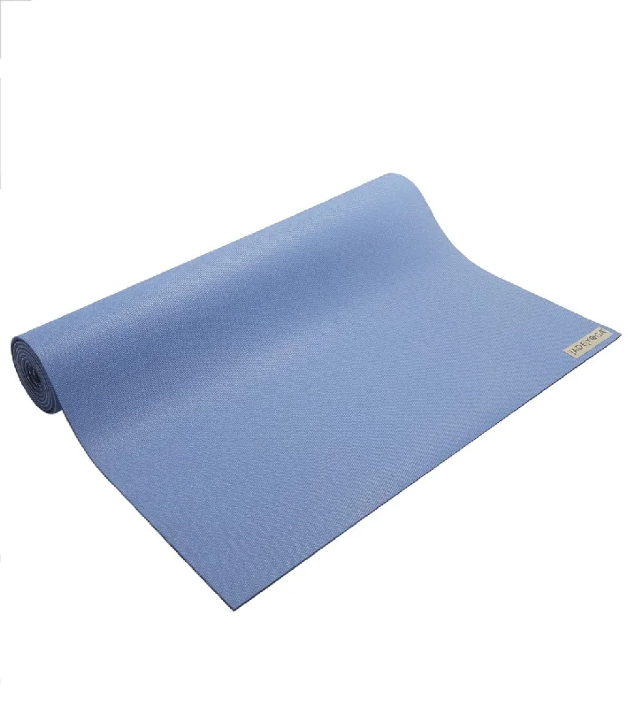 Jade Yoga Harmony Natural Rubber Yoga Mat 71" 5mm Slate/Midnight