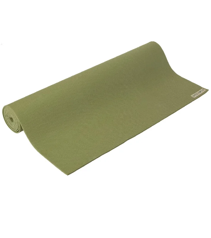 Jade Yoga Harmony XW Natural Rubber Yoga Mat Extra Long 80" 5mm Olive Green