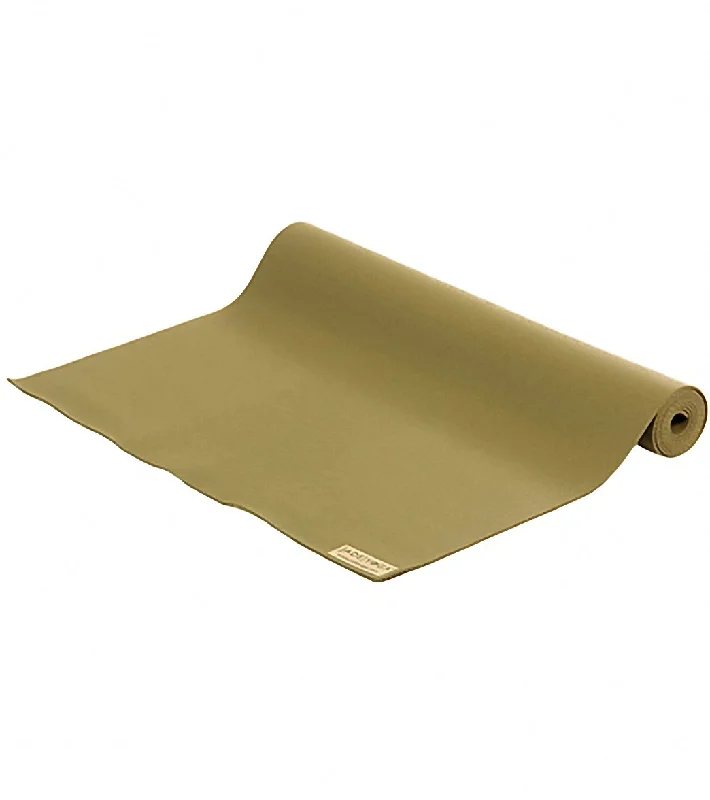 Jade Yoga Travel Natural Rubber Yoga Mat 68" 3.5mm Olive Green