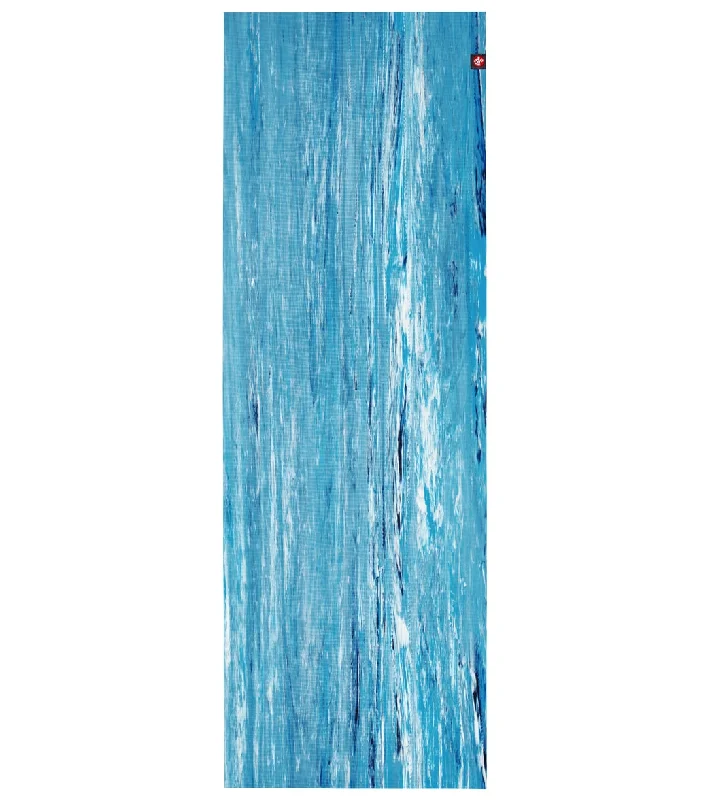 Manduka eKO Lite Yoga Mat 71" 4mm Dresden Blue Marbled