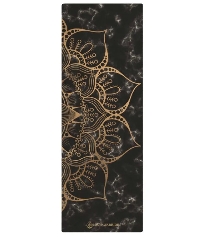 Shakti Warrior Sahasrara Hemp Yoga Mat 72" 3mm Black