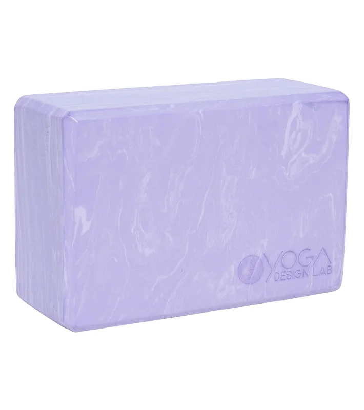 Yoga Design Lab Recycled Foam Yoga Block Lavender