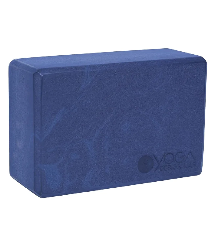 Yoga Design Lab Recycled Foam Yoga Block Navy