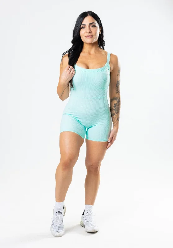 Namaste And Save On Yoga Apparel CloudRib™ Strappy Sculptseam™ Shortsuit Poolside