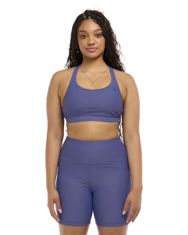 High-Quality Yoga Clothing At Budget-Friendly Prices Smoothies Equalizer Cross-Over Sports Bra - Iris