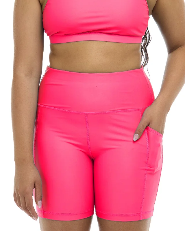 Unmissable Deals On Flexible Yoga Apparel Smoothies Spin Cross-Over Bike Short - Bubble Gum Unmissable Deals On Flexible Yoga Apparel Smoothies Spin Cross-Over Bike Short - Bubble Gum