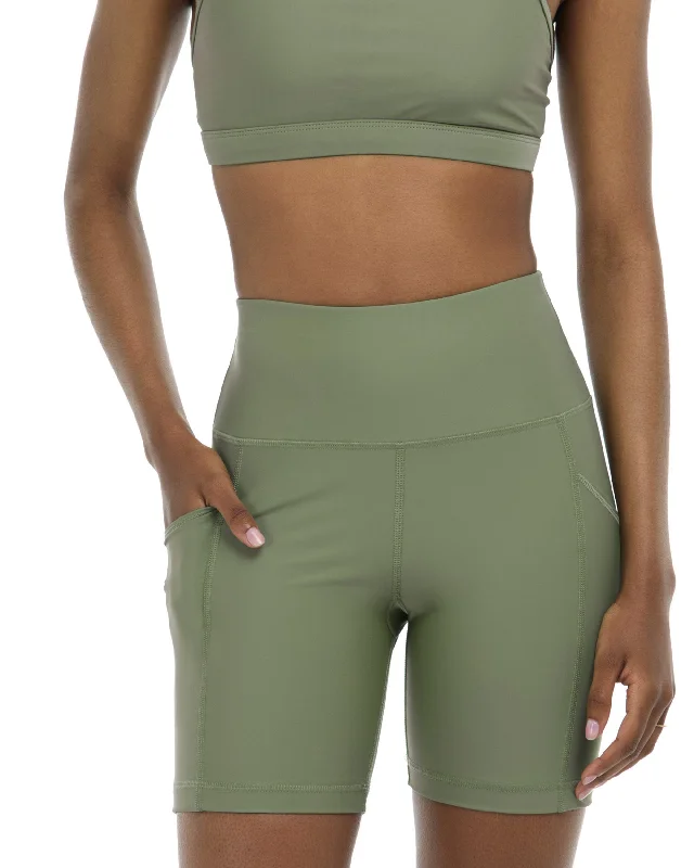 Enhance Your Flow With Stylish Yoga Wear At Great Prices Smoothies Spin Cross-Over Bike Short - Cactus Enhance Your Flow With Stylish Yoga Wear At Great Prices Smoothies Spin Cross-Over Bike Short - Cactus