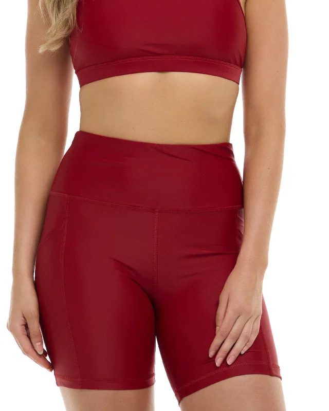 The Yoga Wear Sale You’Ve Been Waiting For Smoothies Spin Cross-Over Bike Short - Cranberry The Yoga Wear Sale You’Ve Been Waiting For Smoothies Spin Cross-Over Bike Short - Cranberry